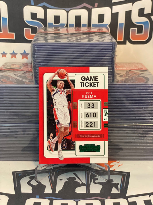 2021 Panini Contenders (Green) Kyle Kuzma #81