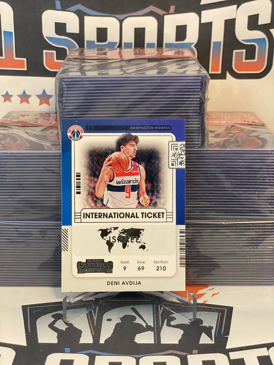 2021 Panini Contenders (International Ticket) Deni Avdija #19