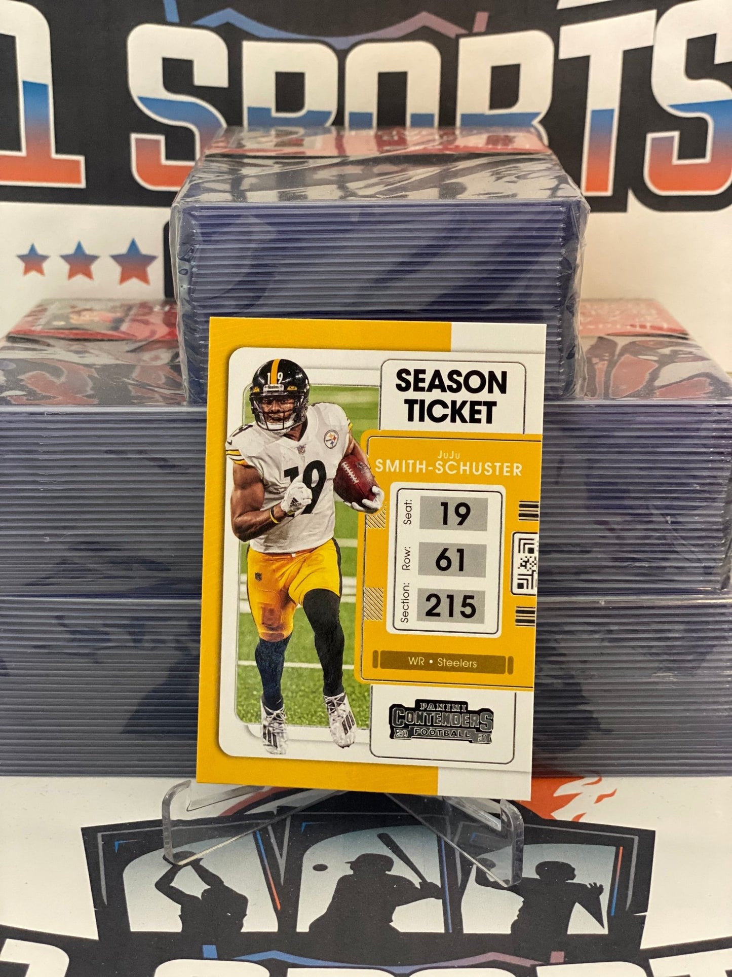 2021 Panini Contenders JuJu Smith-Schuster #83