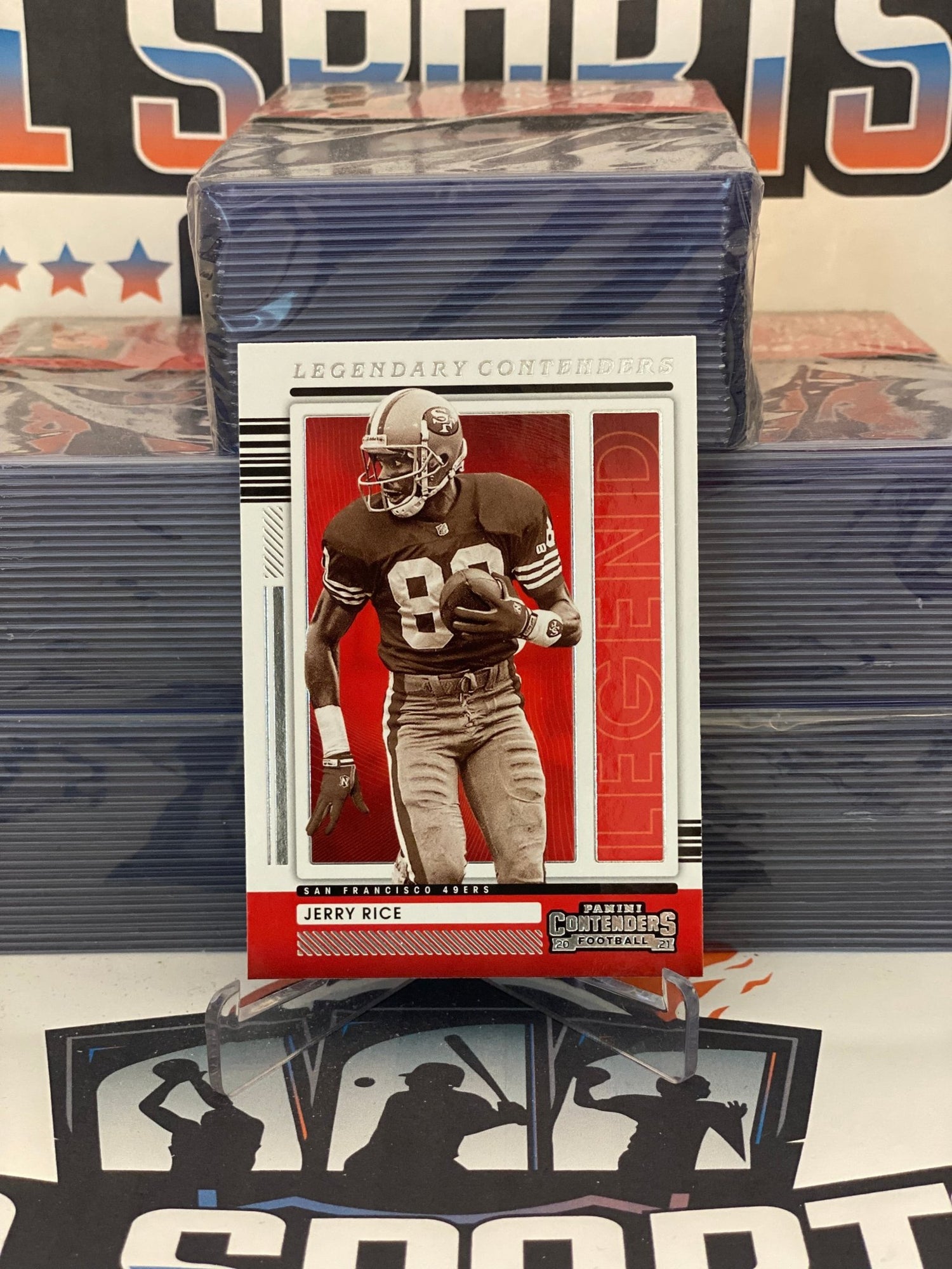 2021 Panini Contenders (Legandary) Jerry Rice #LGD-JRI