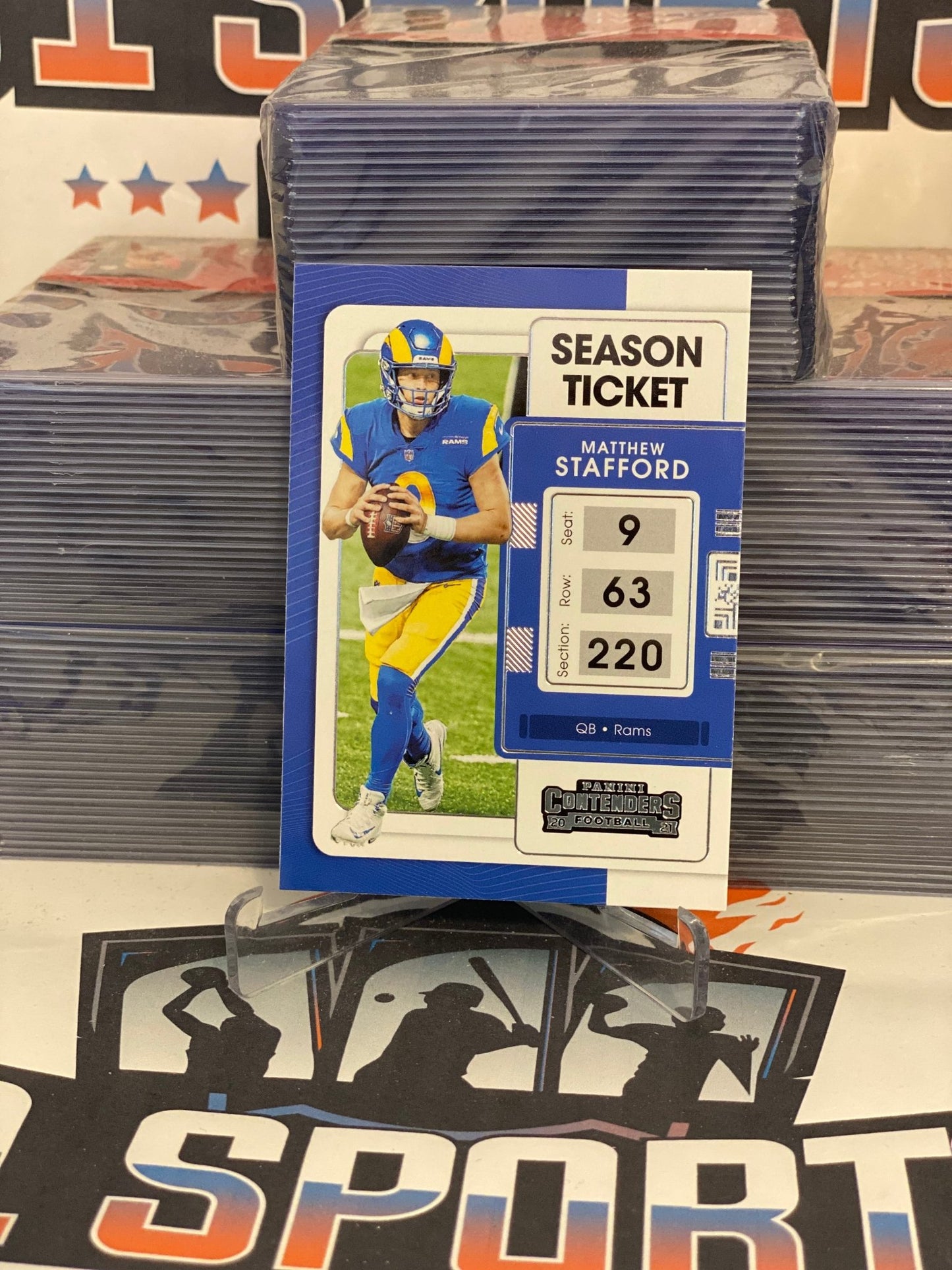 2021 Panini Contenders Matthew Stafford #54