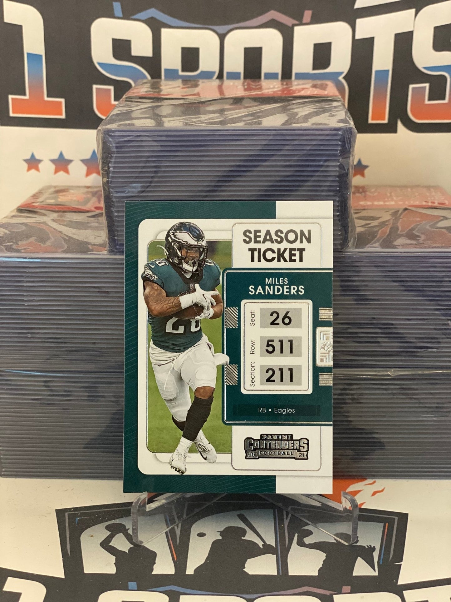 2021 Panini Contenders Miles Sanders #80