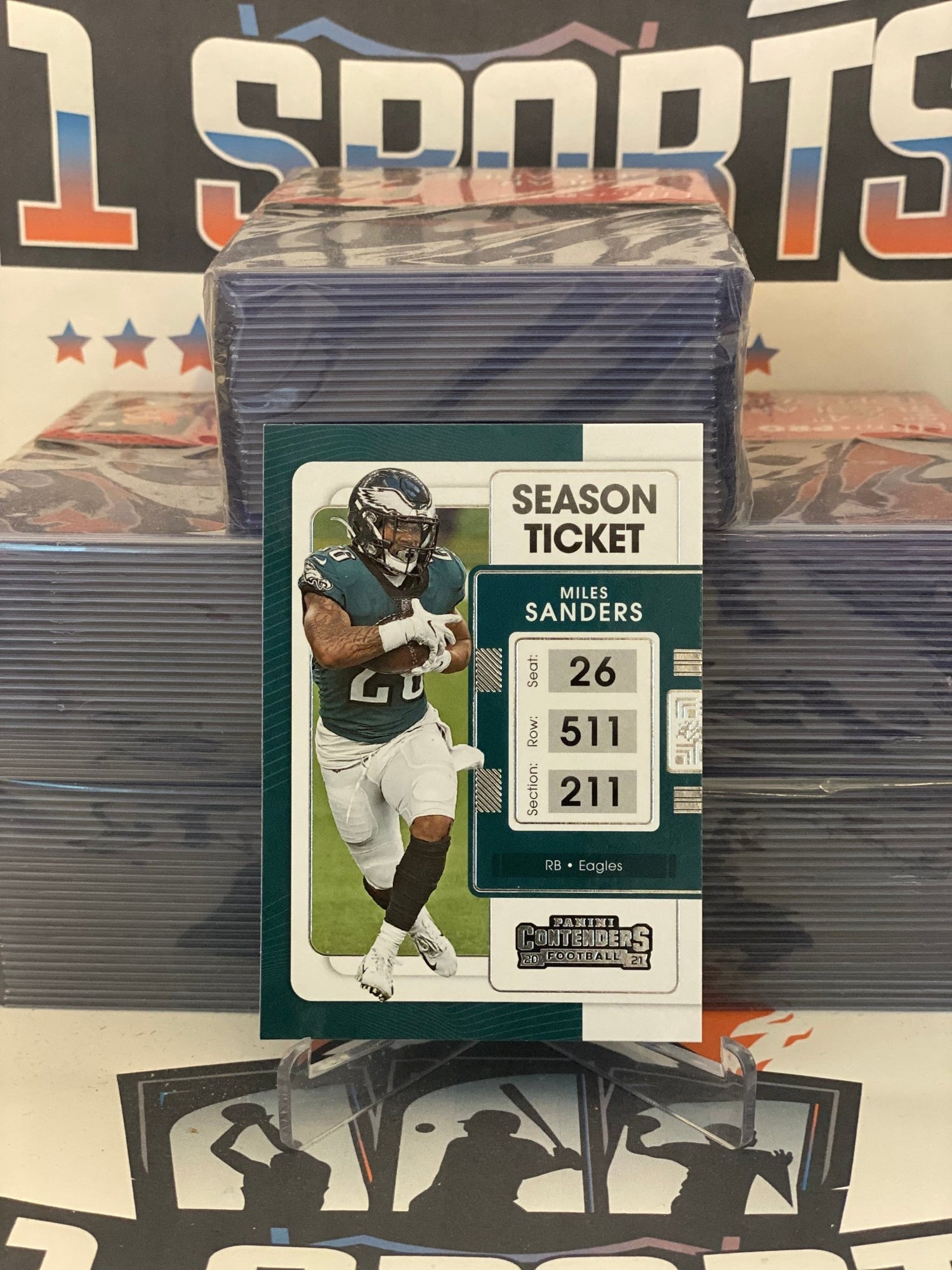 2021 Panini Contenders Miles Sanders #80