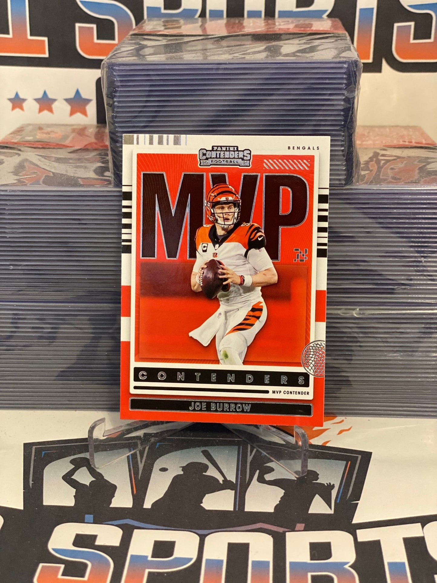 2021 Panini Contenders (MVP) Joe Burrow #MVP-JBU