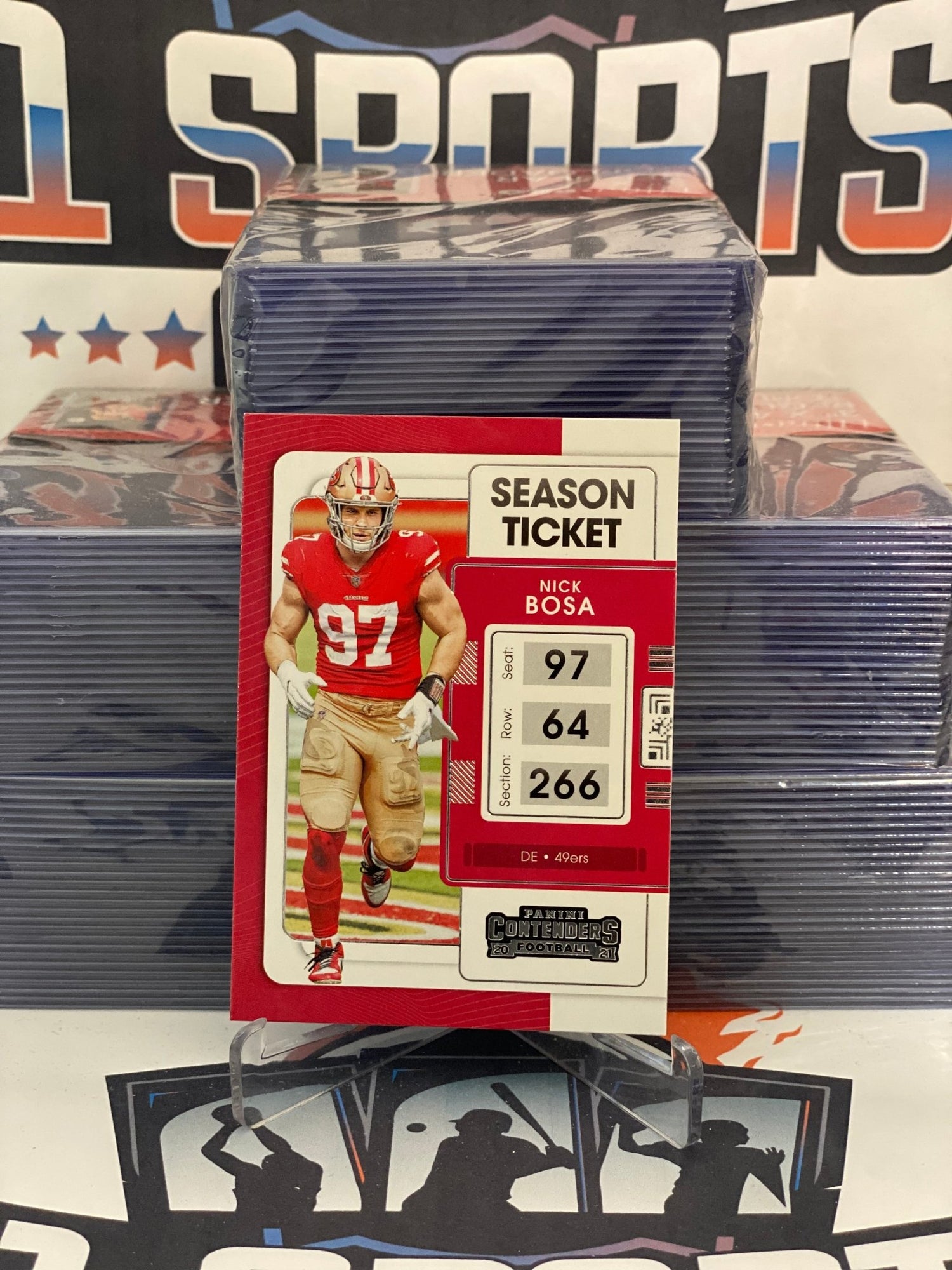 2021 Panini Contenders Nick Bosa #90