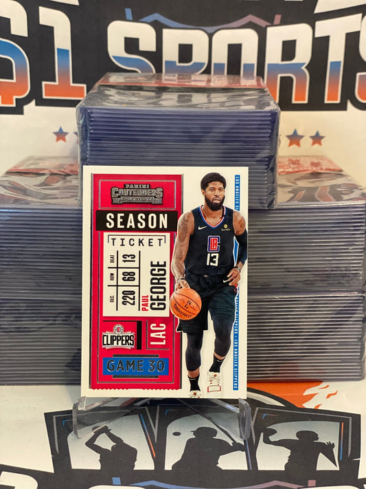 2021 Panini Contenders Paul George #50