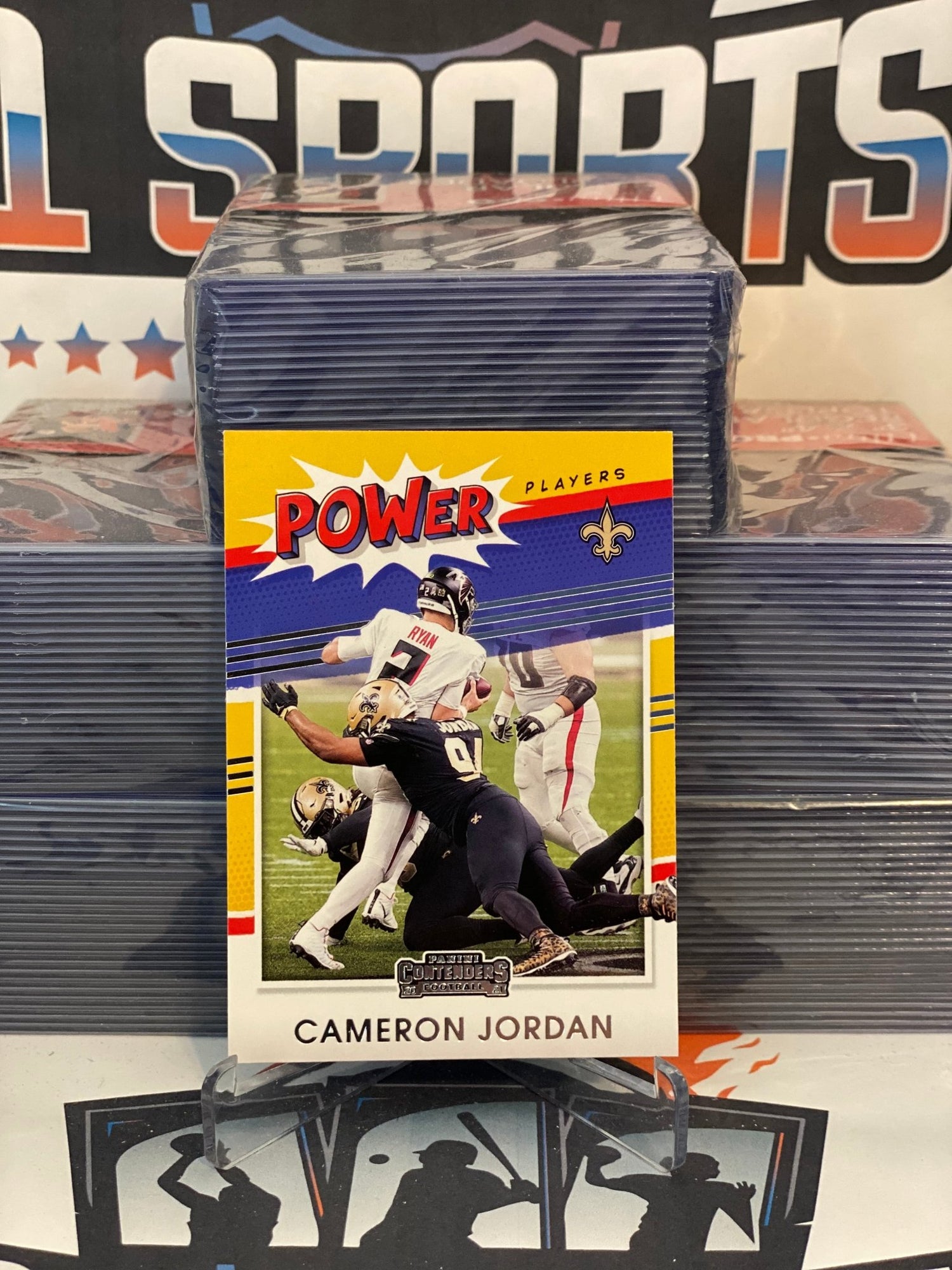 2021 Panini Contenders (Power Players) Cameron Jordan #PP-CJO