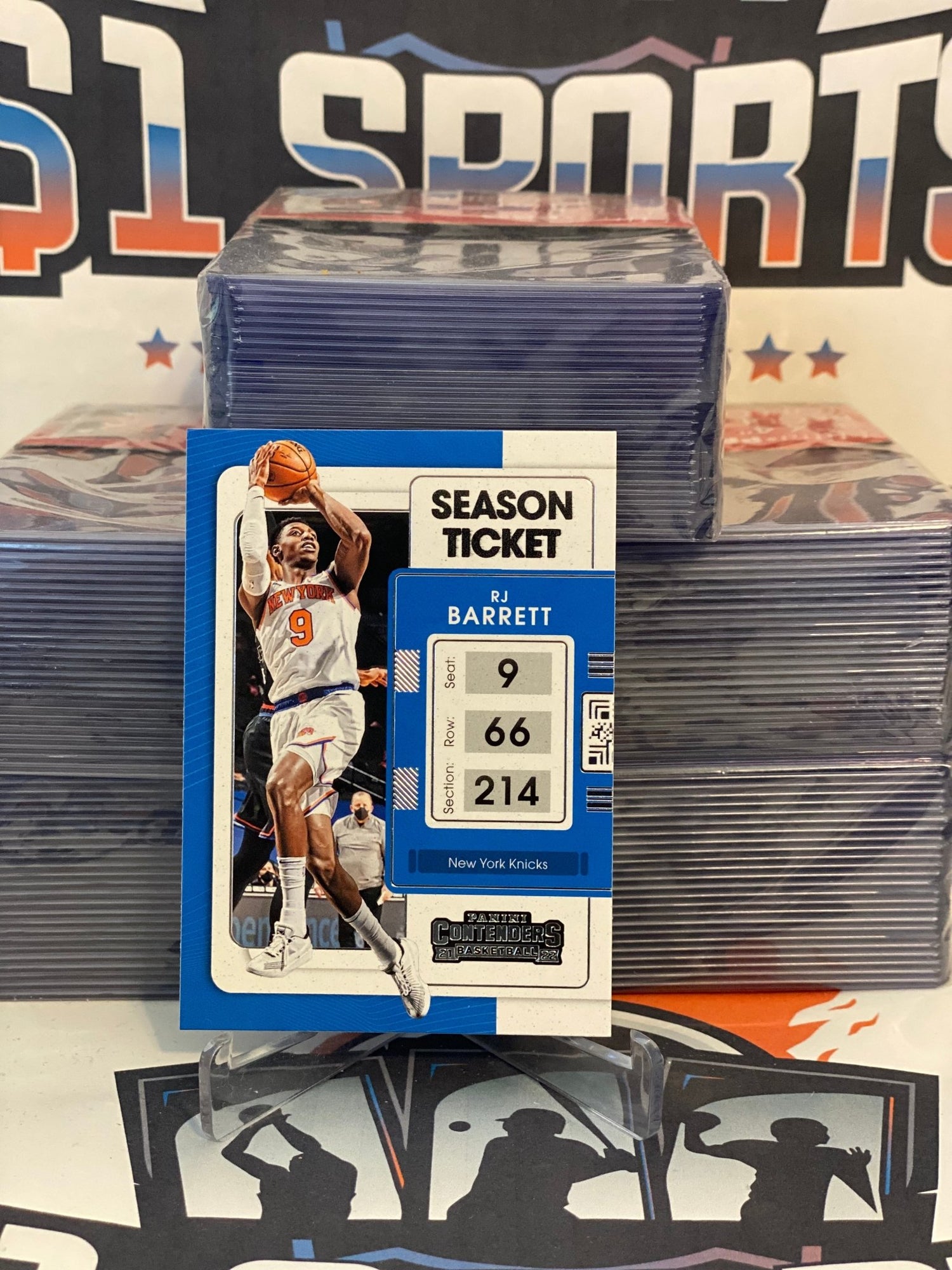 2021 Panini Contenders RJ Barrett #65