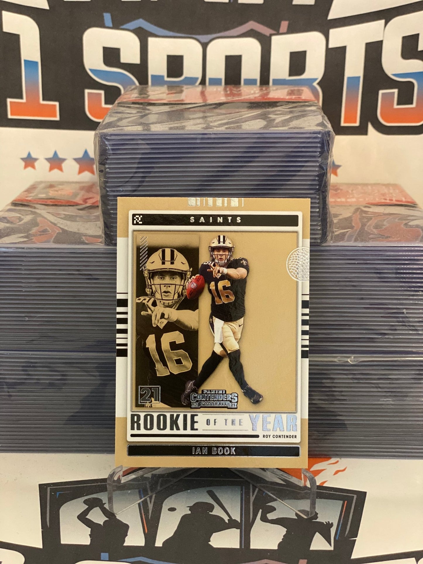 2021 Panini Contenders (Rookie of the Year) Ian Book #ROY-IBO