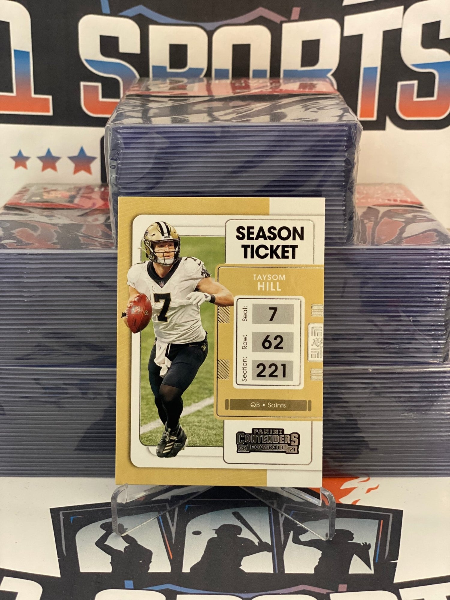 2021 Panini Contenders Taysom Hill #72