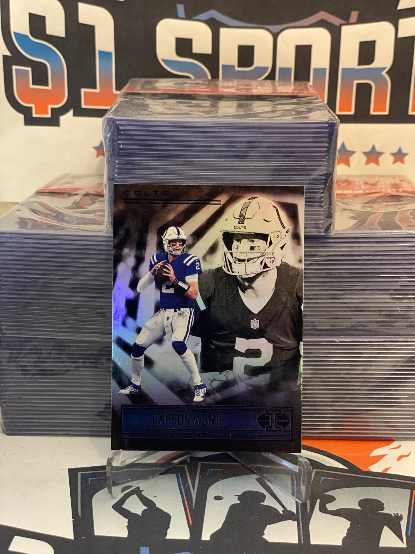 2021 Panini Illusions Carson Wentz #8