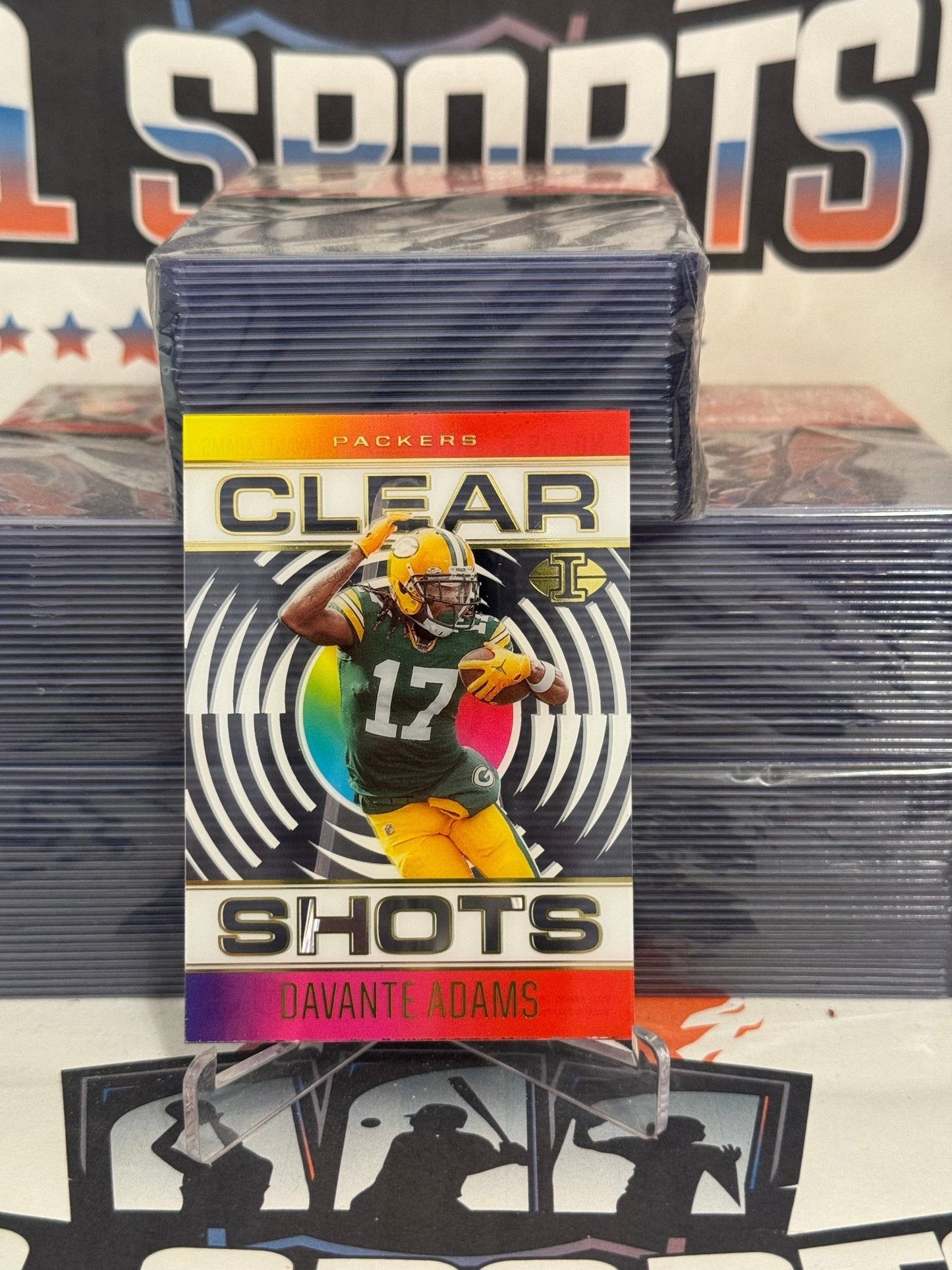 2021 Panini Illusions (Clear Shots) DaVante Adams #CS-8