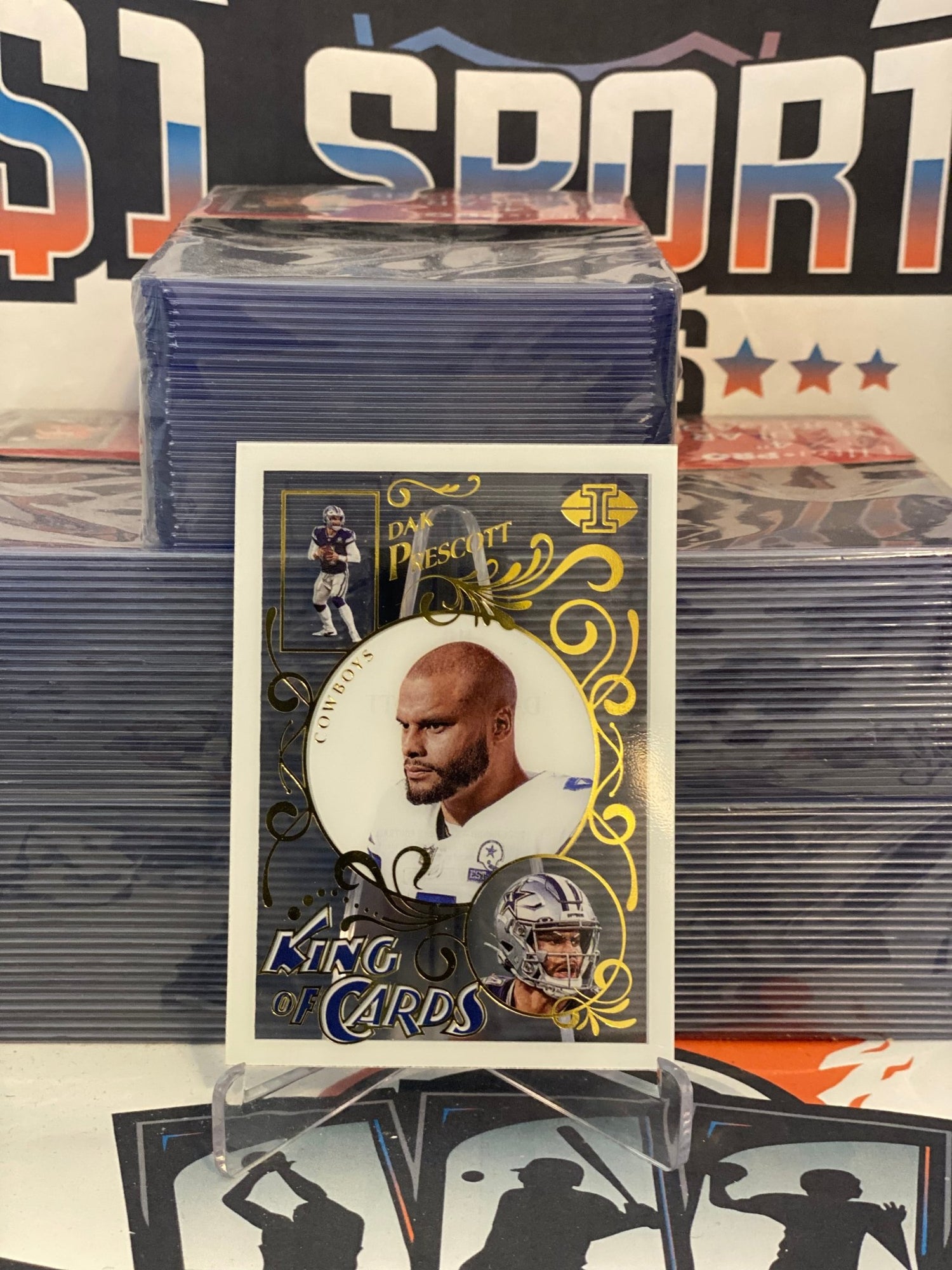 2021 Panini Illusions (King of Cards) Dak Prescott #KC-10