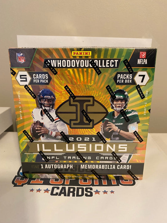 2021 Panini Illusions NFL Football Mega Box