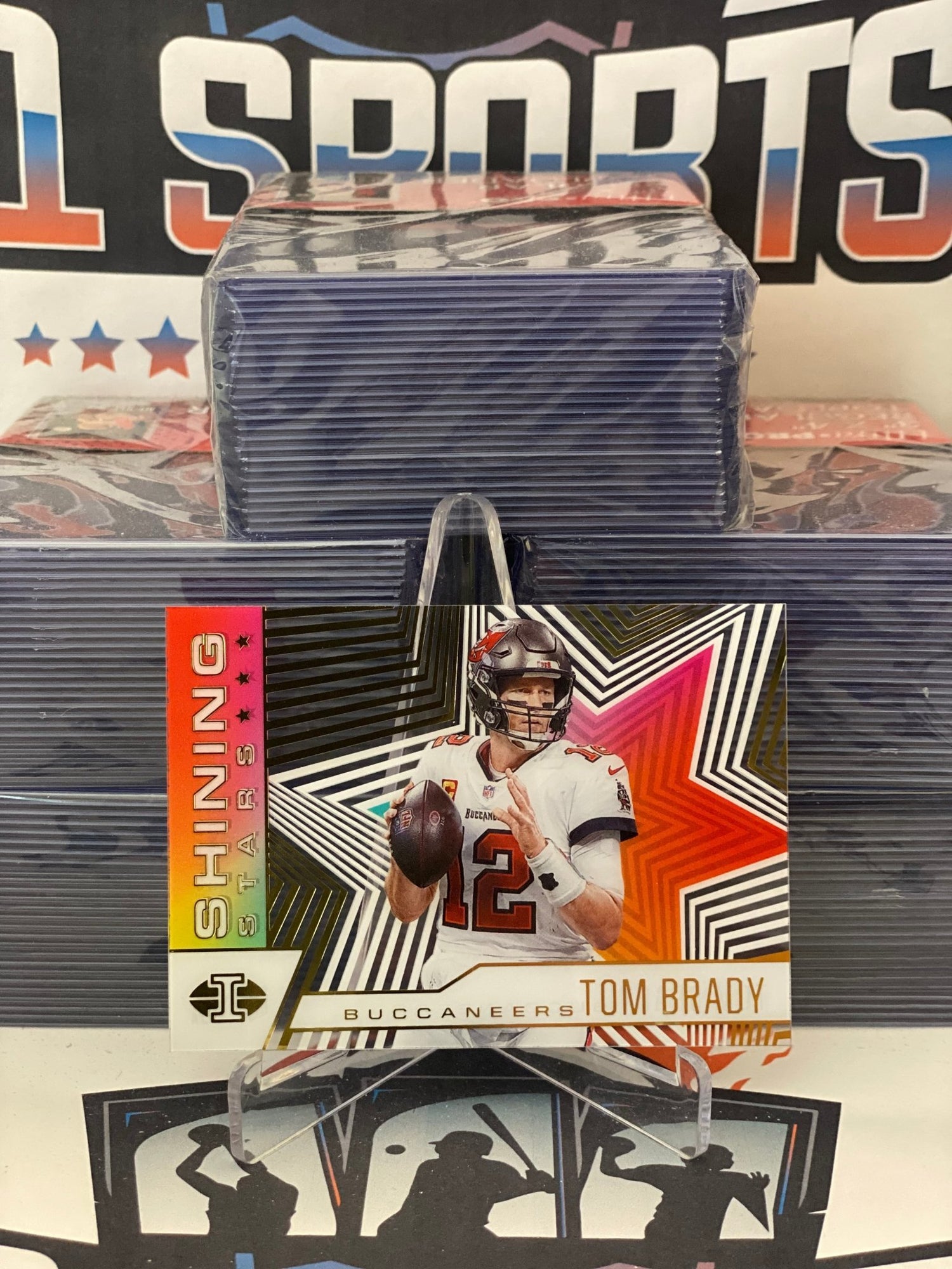 2021 Panini Illusions (Shining Stars) Tom Brady #SS-10