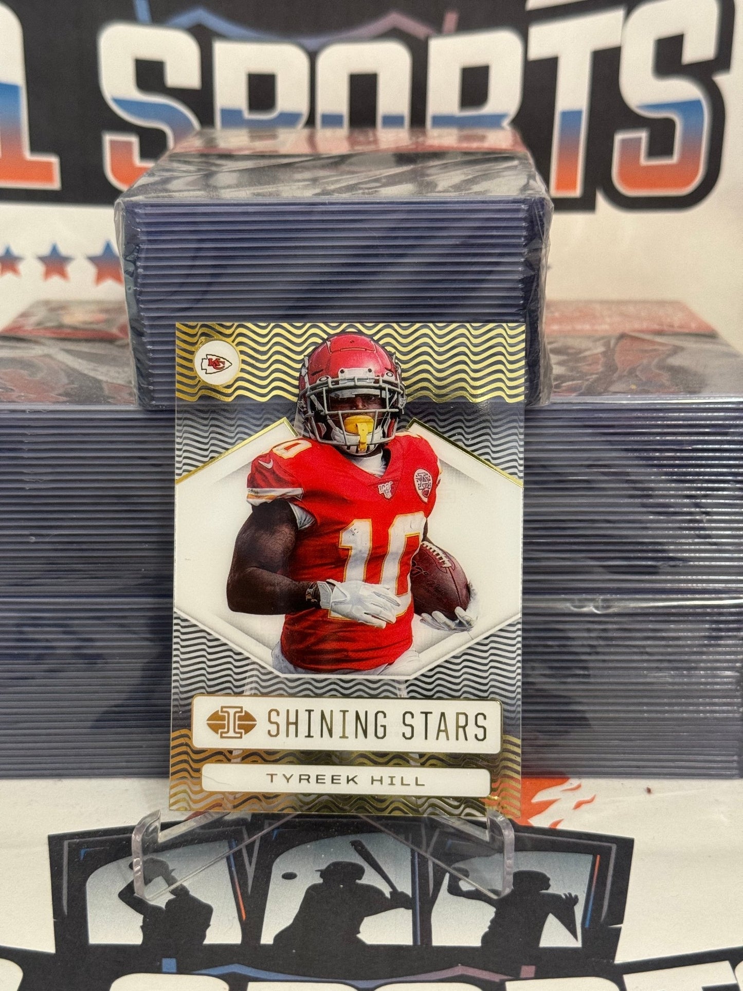 2021 Panini Illusions (Shining Stars) Tyreek Hill #SS7