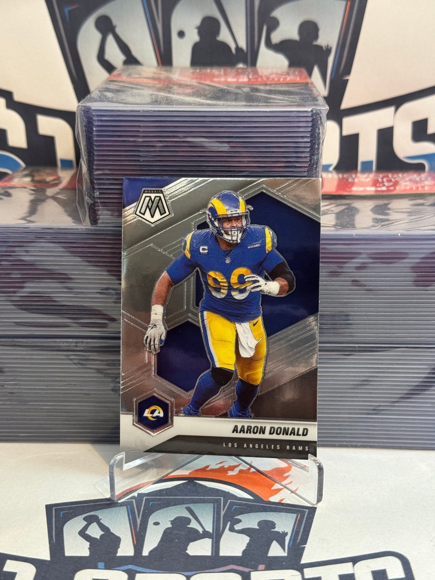 2021 Panini Mosaic Aaron Donald #120