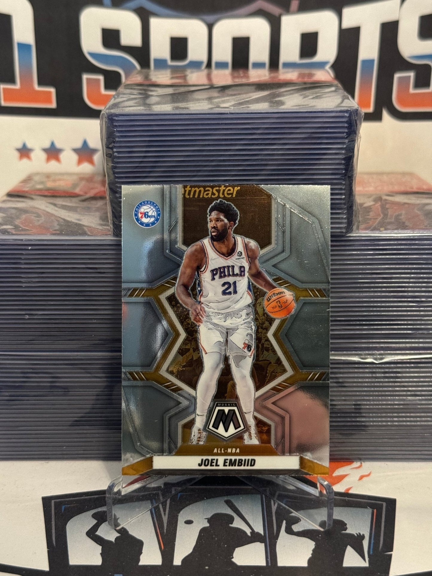 2021 Panini Mosaic (All-NBA) Joel Embiid #290