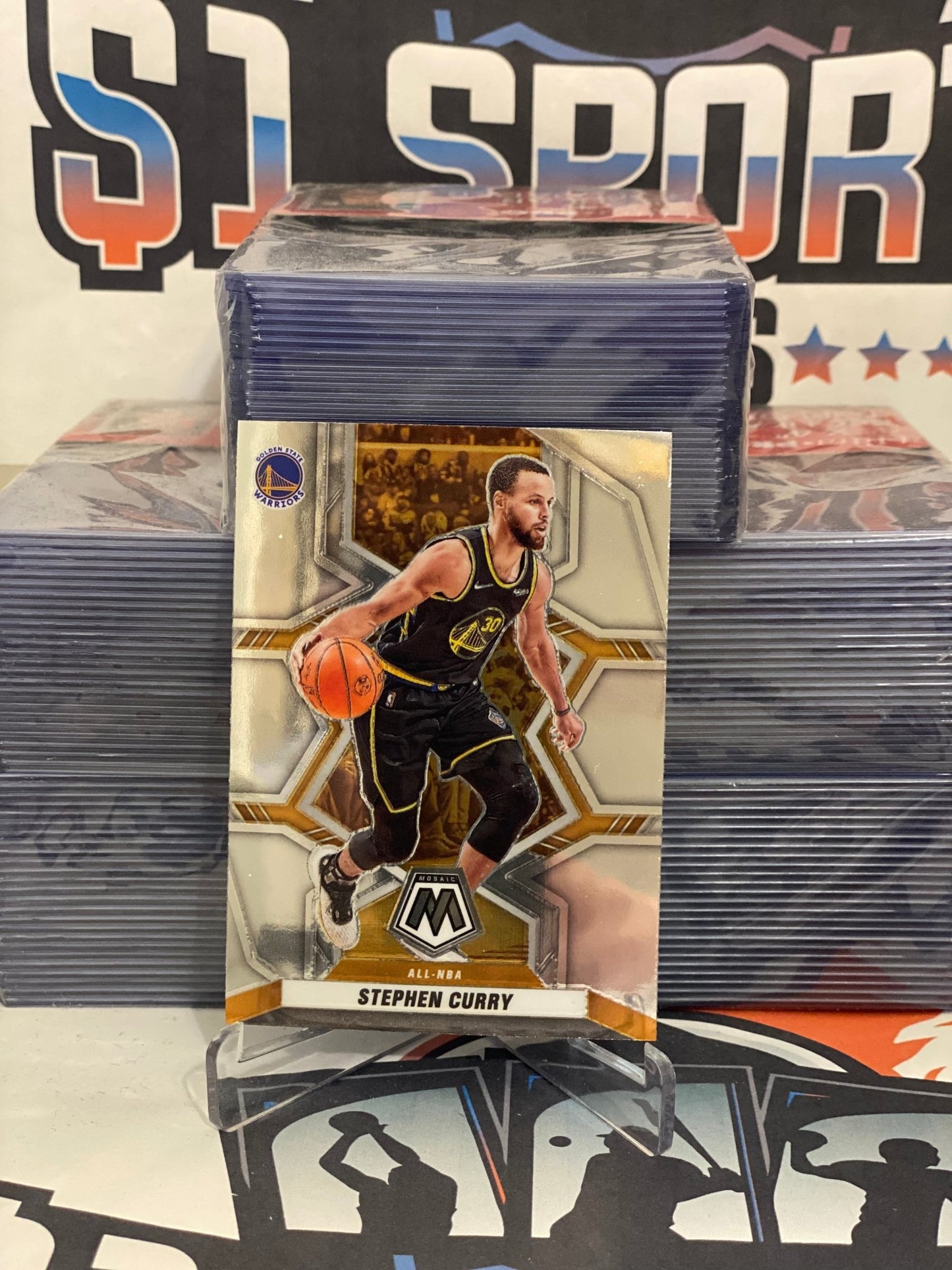 2021 Panini Mosaic (All-NBA) Stephen Curry #284