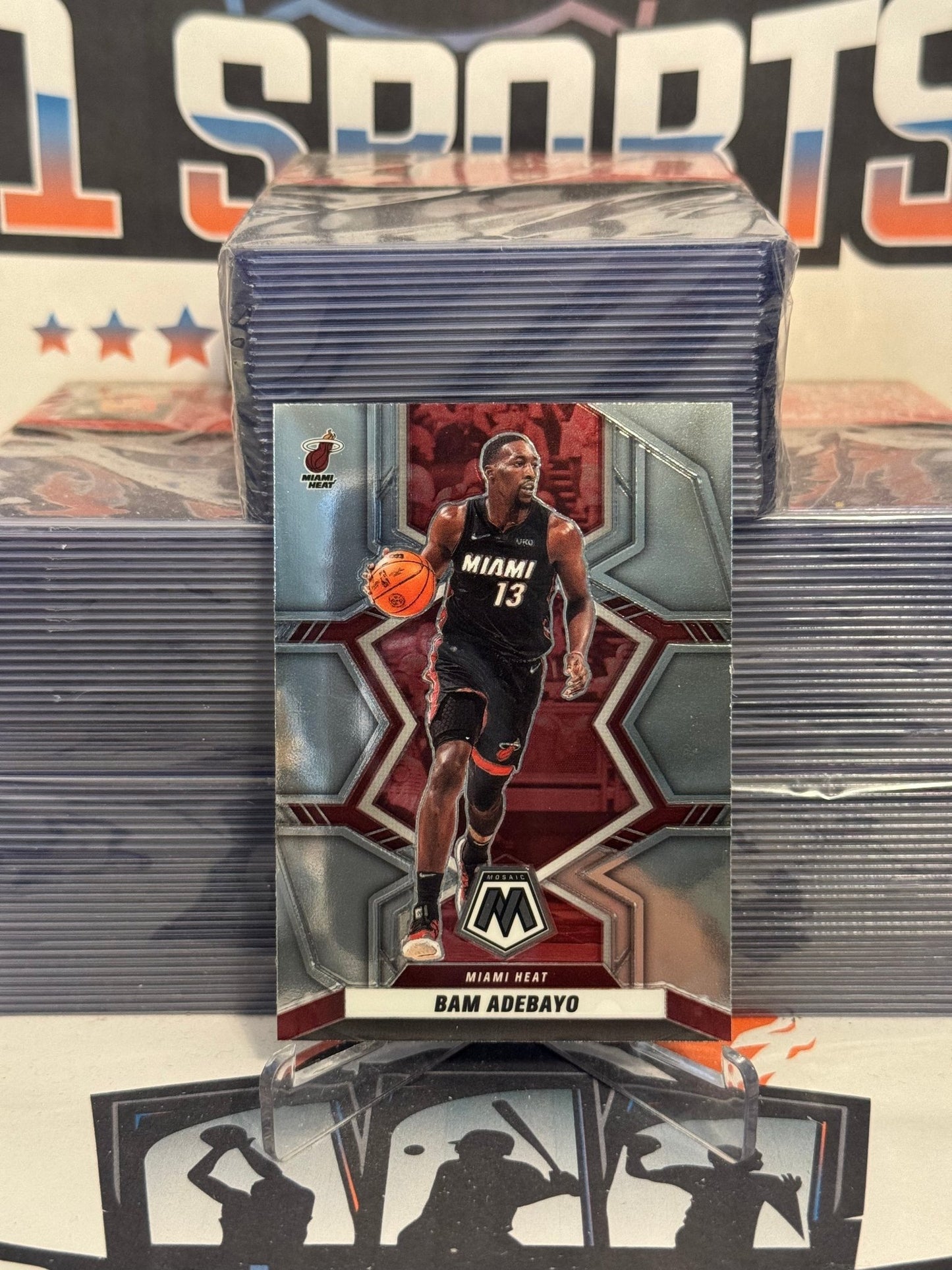 2021 Panini Mosaic Bam Adebayo #195