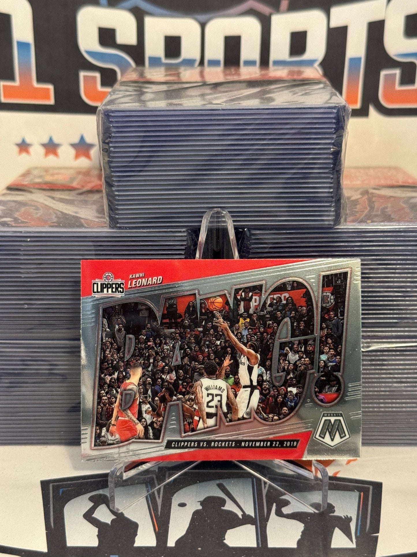 2021 Panini Mosaic (Bang!) Kawhi Leonard #14