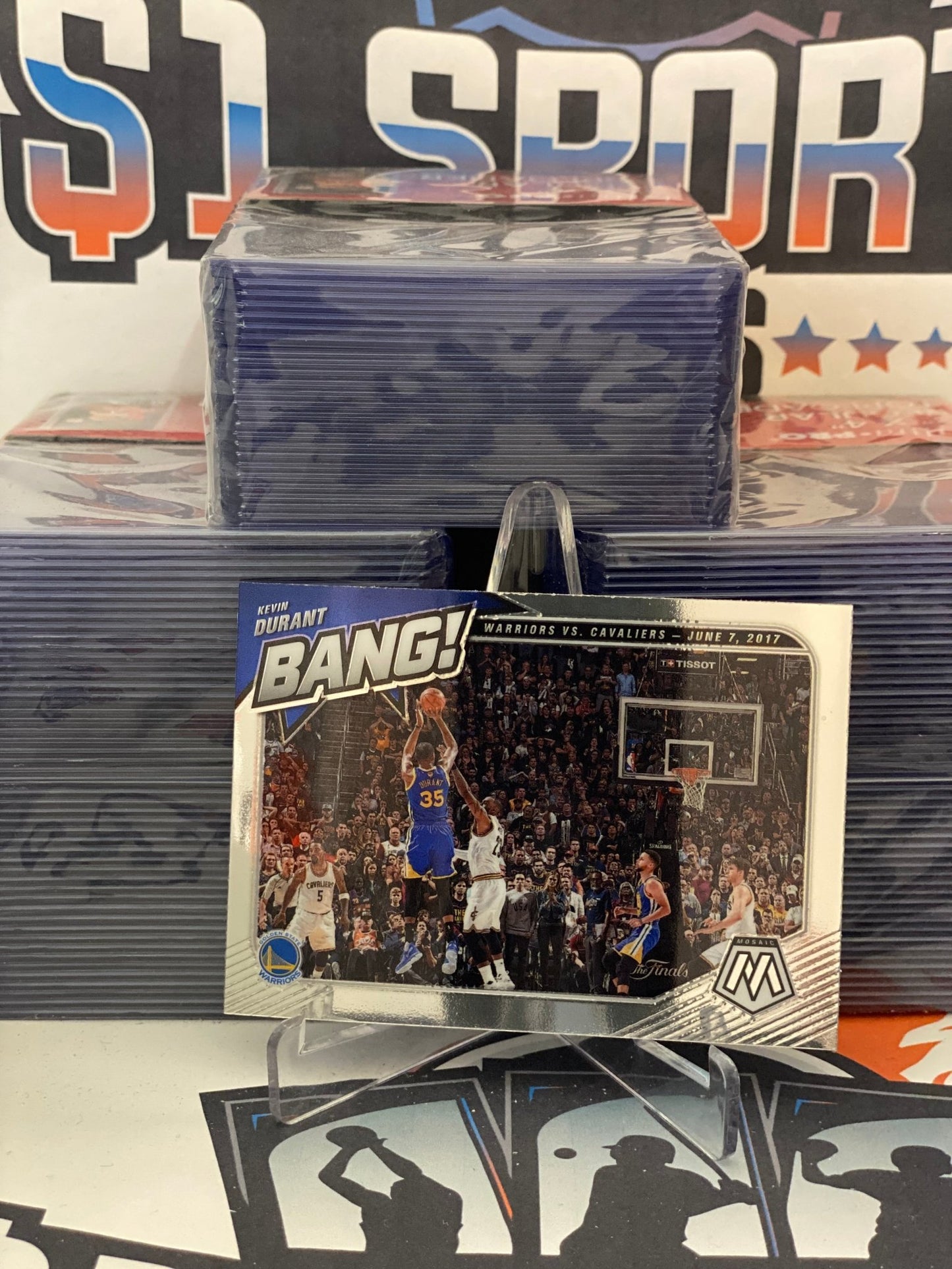 2021 Panini Mosaic (Bang!) Kevin Durant #14