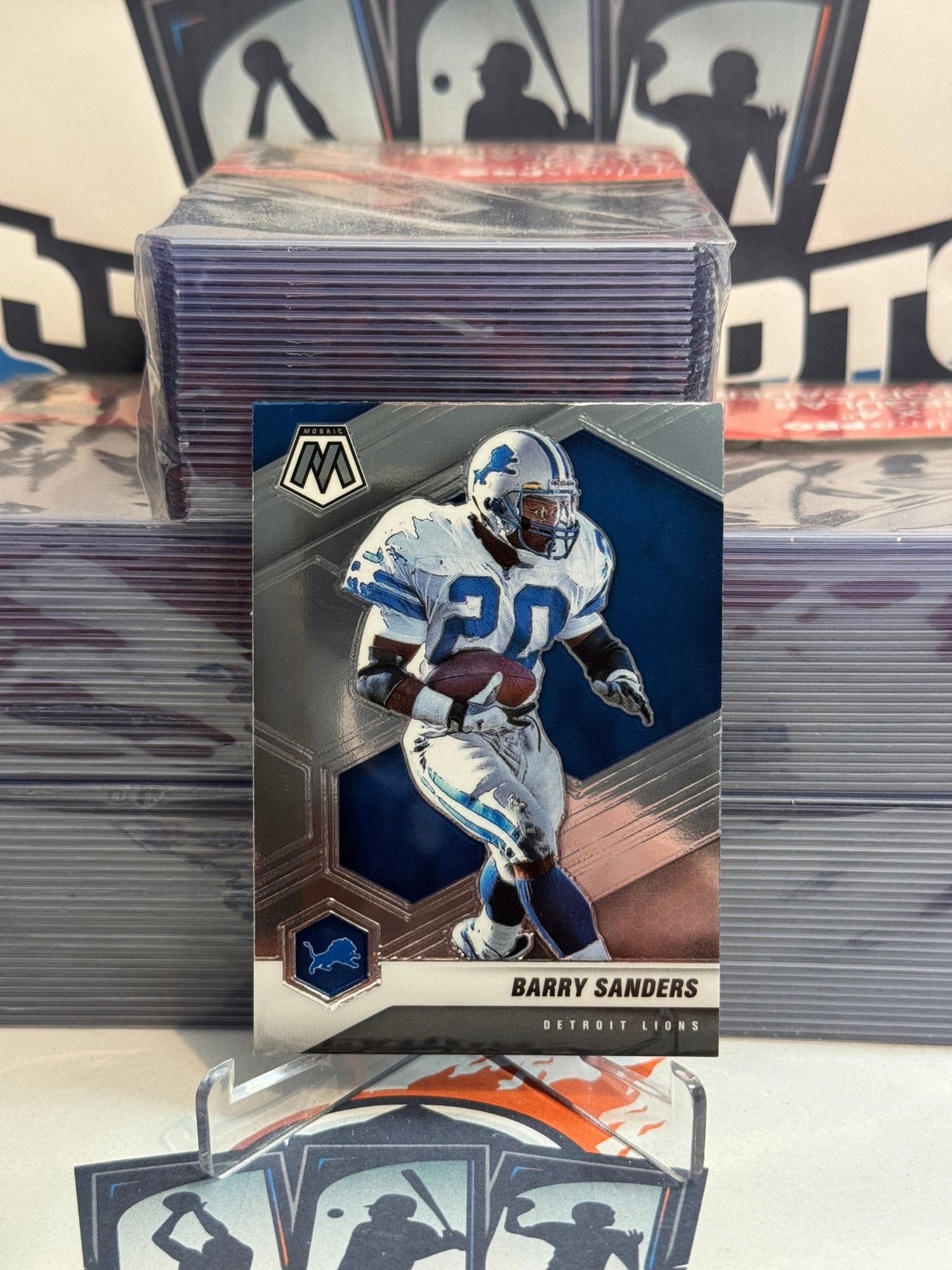 2021 Panini Mosaic Barry Sanders #75