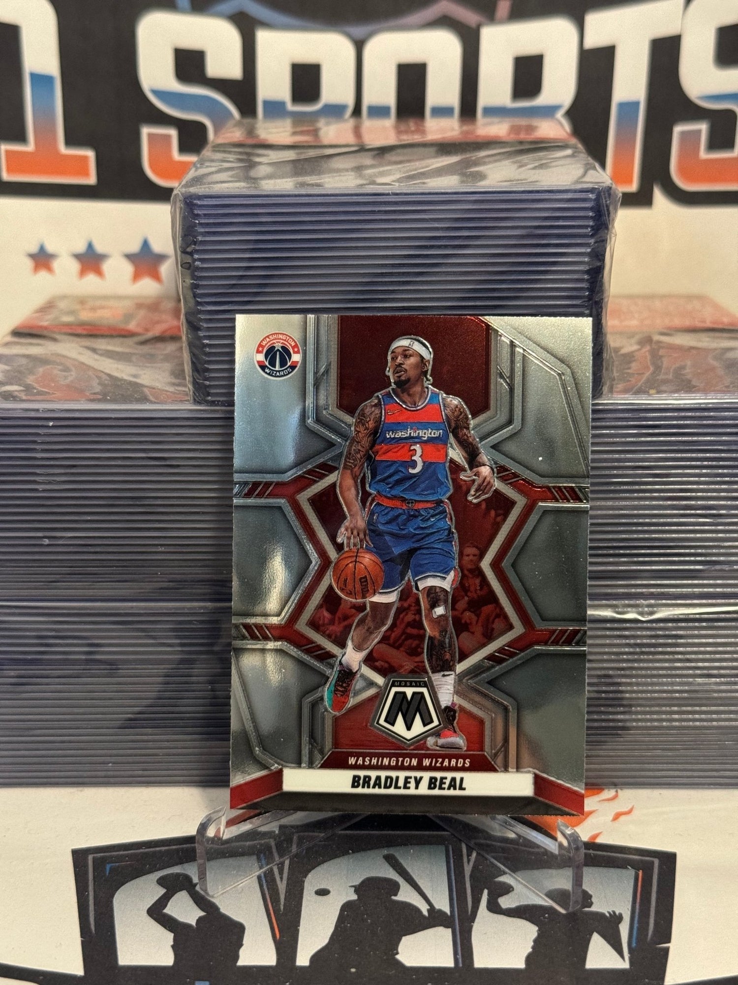 2021 Panini Mosaic Bradley Beal #191