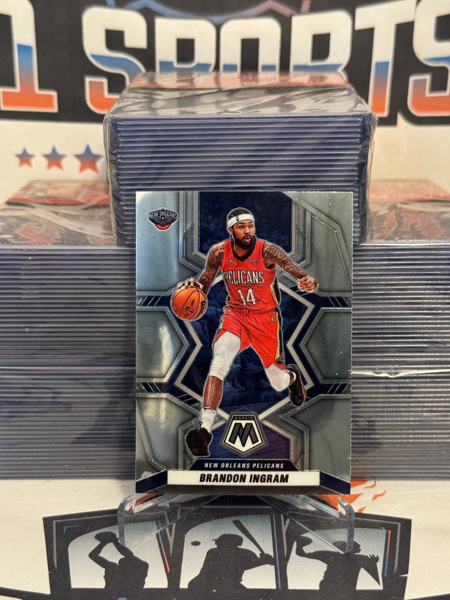 2021 Panini Mosaic Brandon Ingram #200