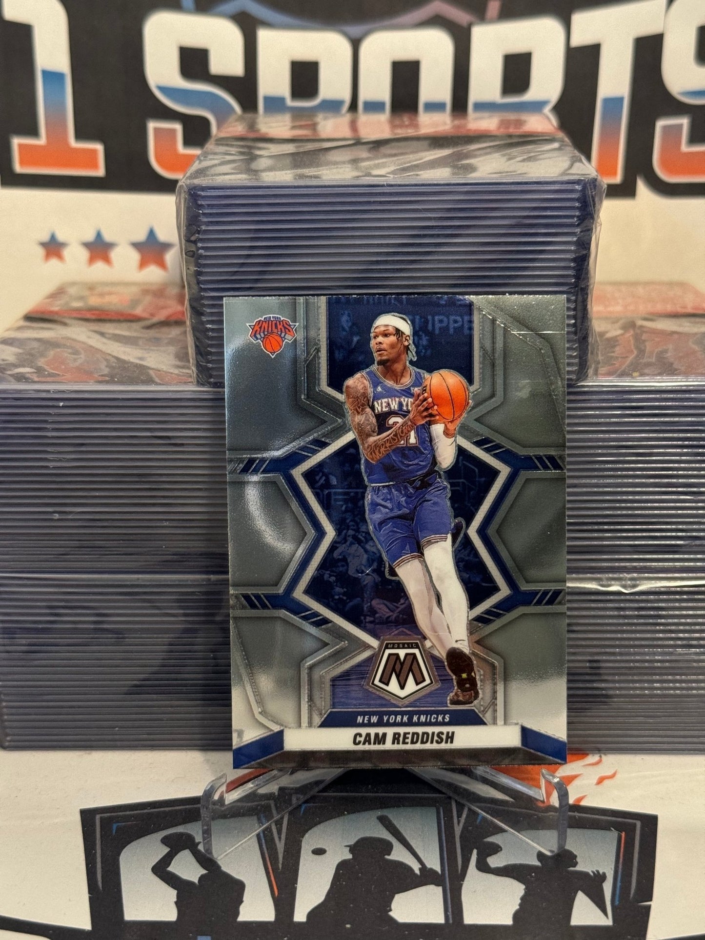 2021 Panini Mosaic Cam Reddish #130