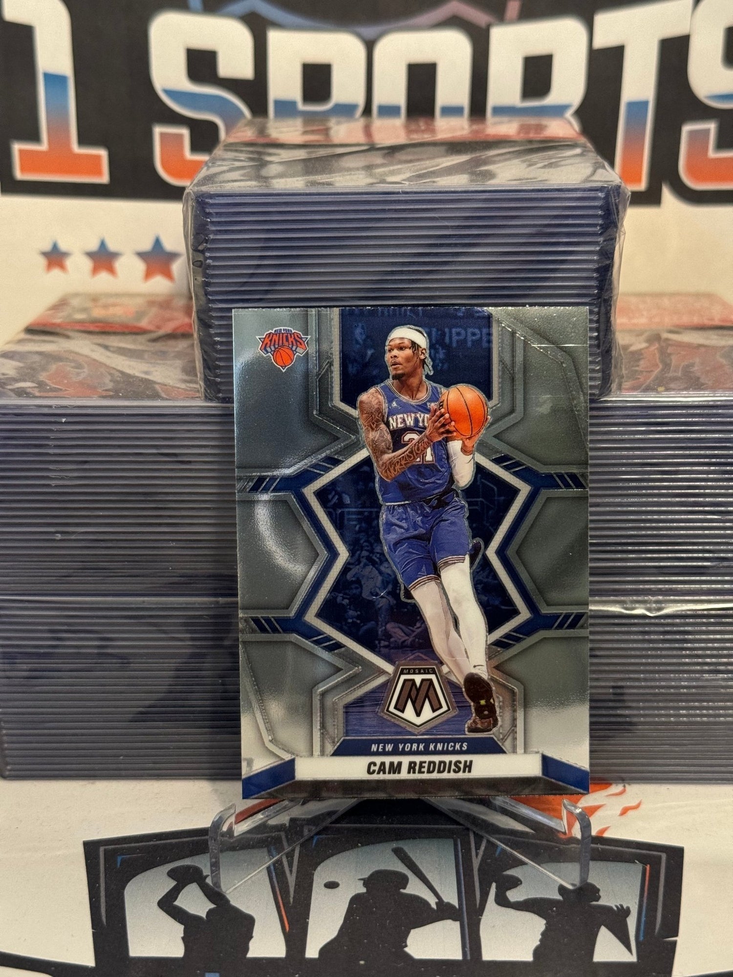 2021 Panini Mosaic Cam Reddish #130