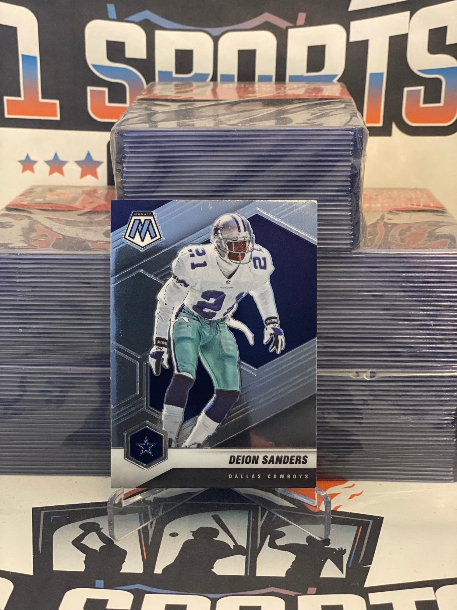2021 Panini Mosaic Deion Sanders #63