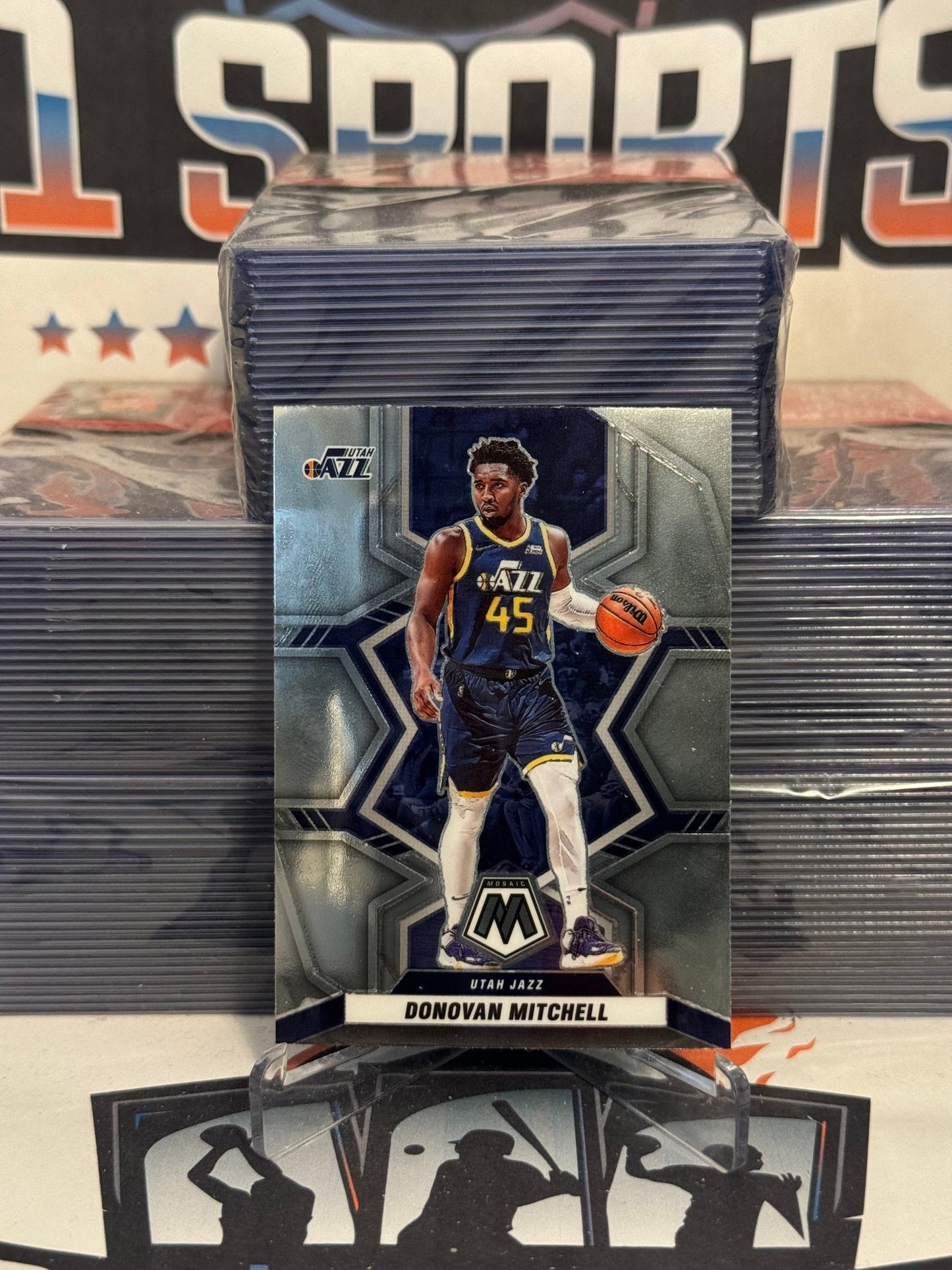 2021 Panini Mosaic Donovan Mitchell #161