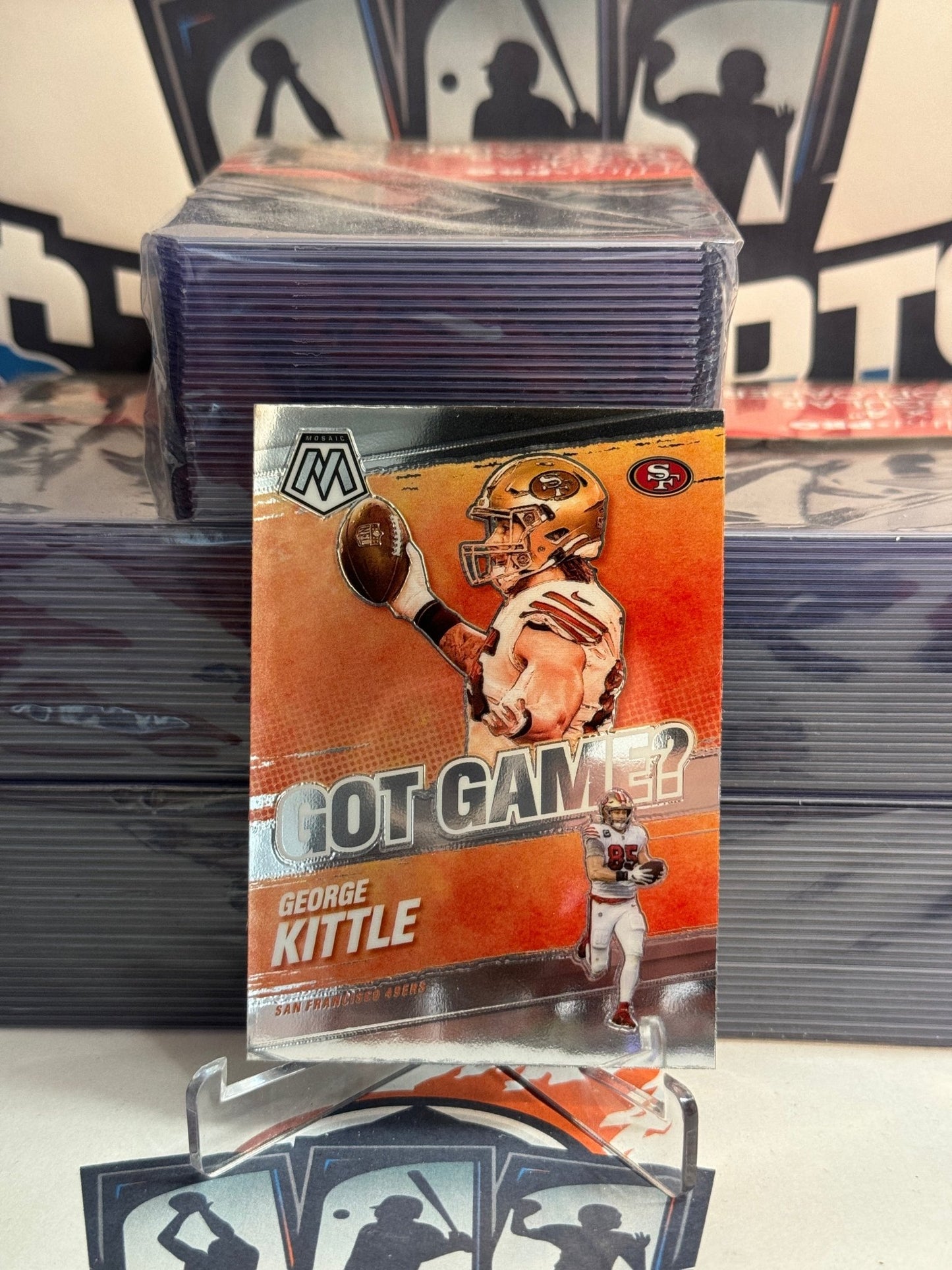 2021 Panini Mosaic (Got Game?) George Kittle #GG-14