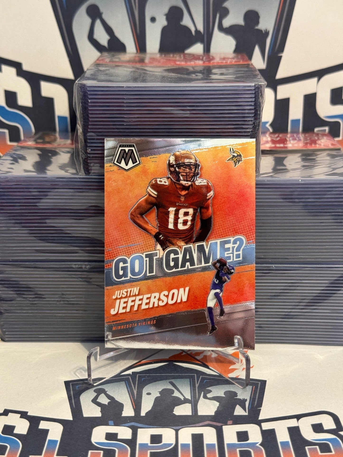 2021 Panini Mosaic (Got Game?) Justin Jefferson #GG-15