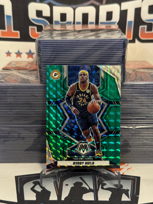 2021 Panini Mosaic (Green Prizm) Buddy Hield #72