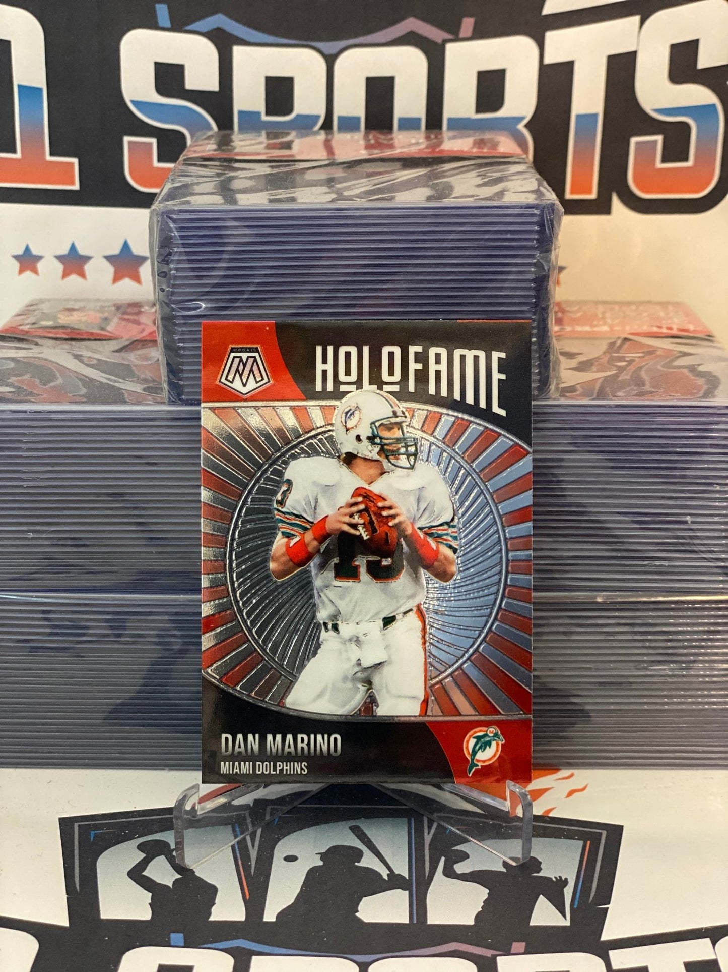 2021 Panini Mosaic (HoloFame) Dan Marino #10