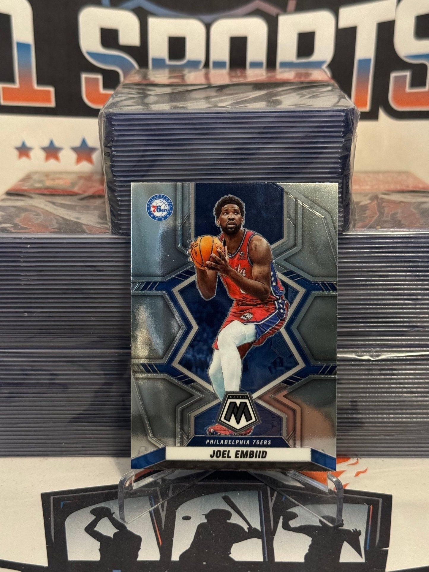 2021 Panini Mosaic Joel Embiid #82