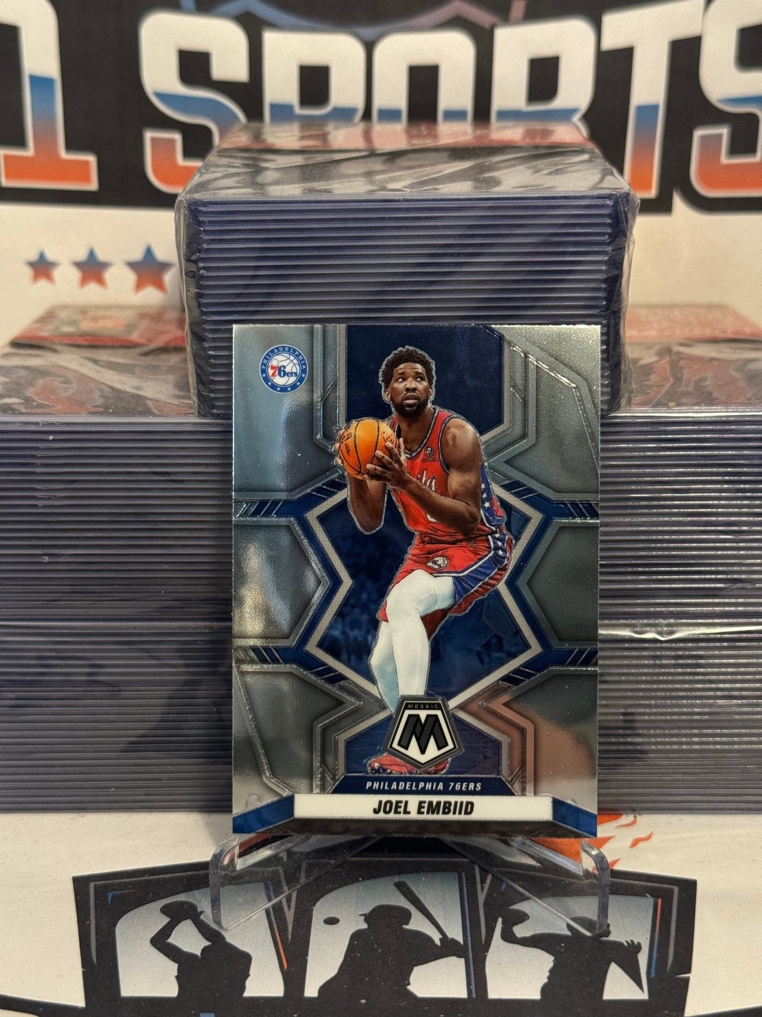 2021 Panini Mosaic Joel Embiid #82