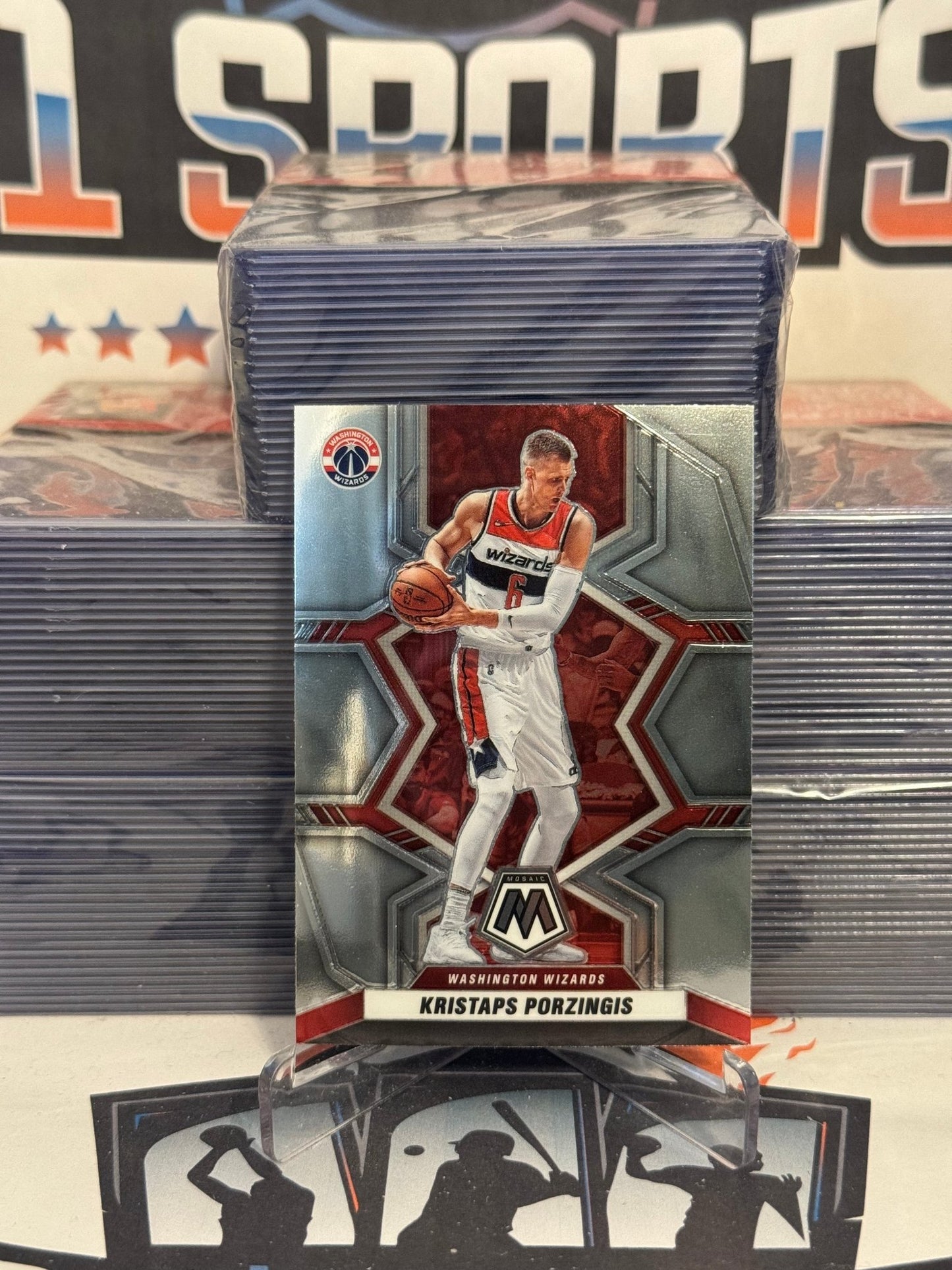 2021 Panini Mosaic Kristaps Porzingis #153