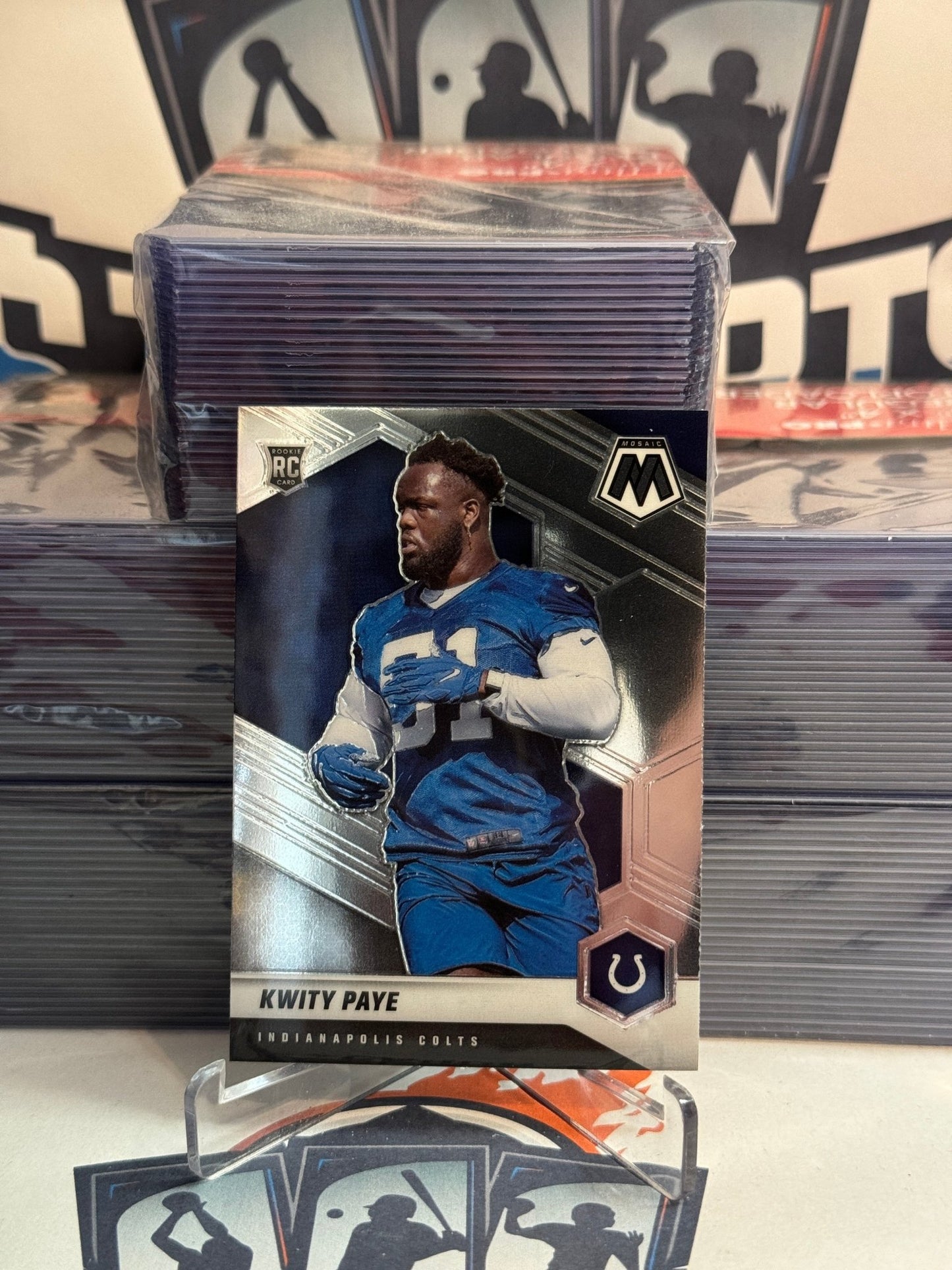 2021 Panini Mosaic Kwity Paye Rookie #351