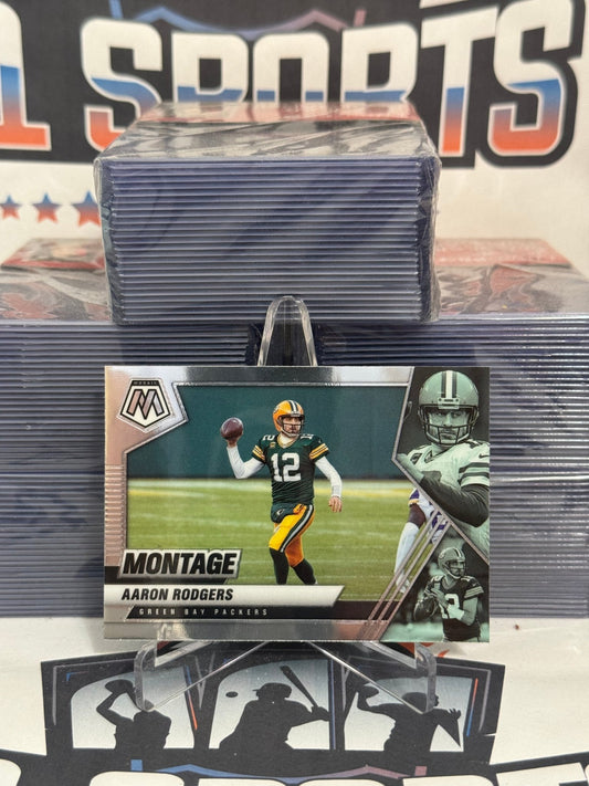 2021 Panini Mosaic (Montage) Aaron Rodgers #MON-6
