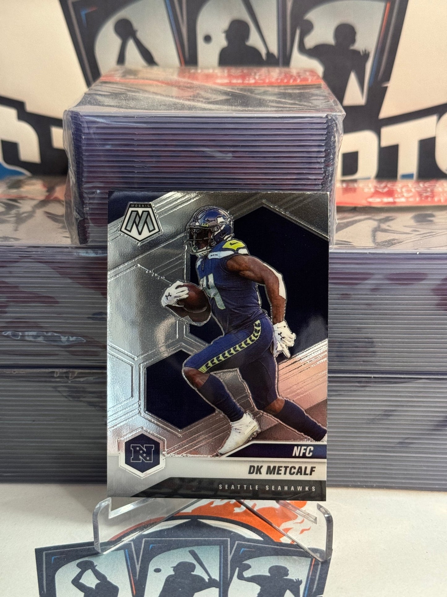 2021 Panini Mosaic (NFC) DK Metcalf #217