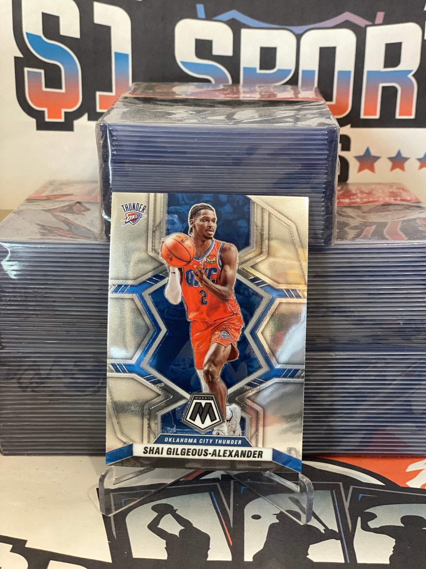 2021 Panini Mosaic Shai Gilgeous-Alexander #41