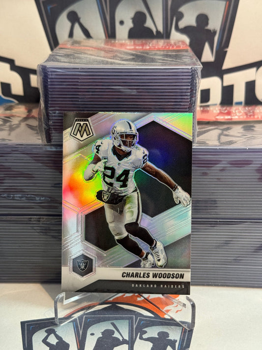 2021 Panini Mosaic (Silver Prizm) Charles Woodson #106