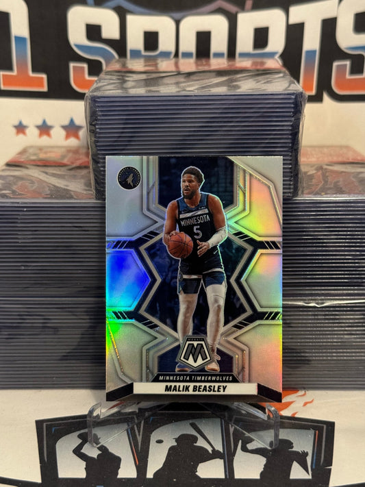 2021 Panini Mosaic (Silver Prizm) Malik Beasley #143