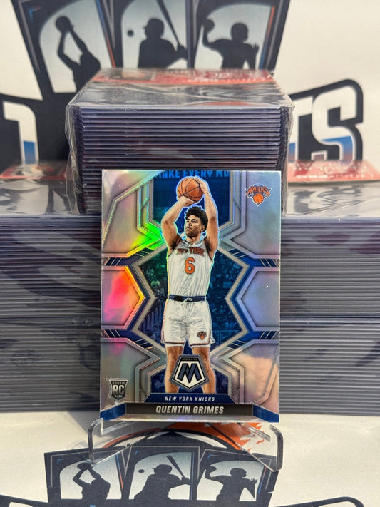 2021 Panini Mosaic (Silver Prizm) Quentin Grimes Rookie #223