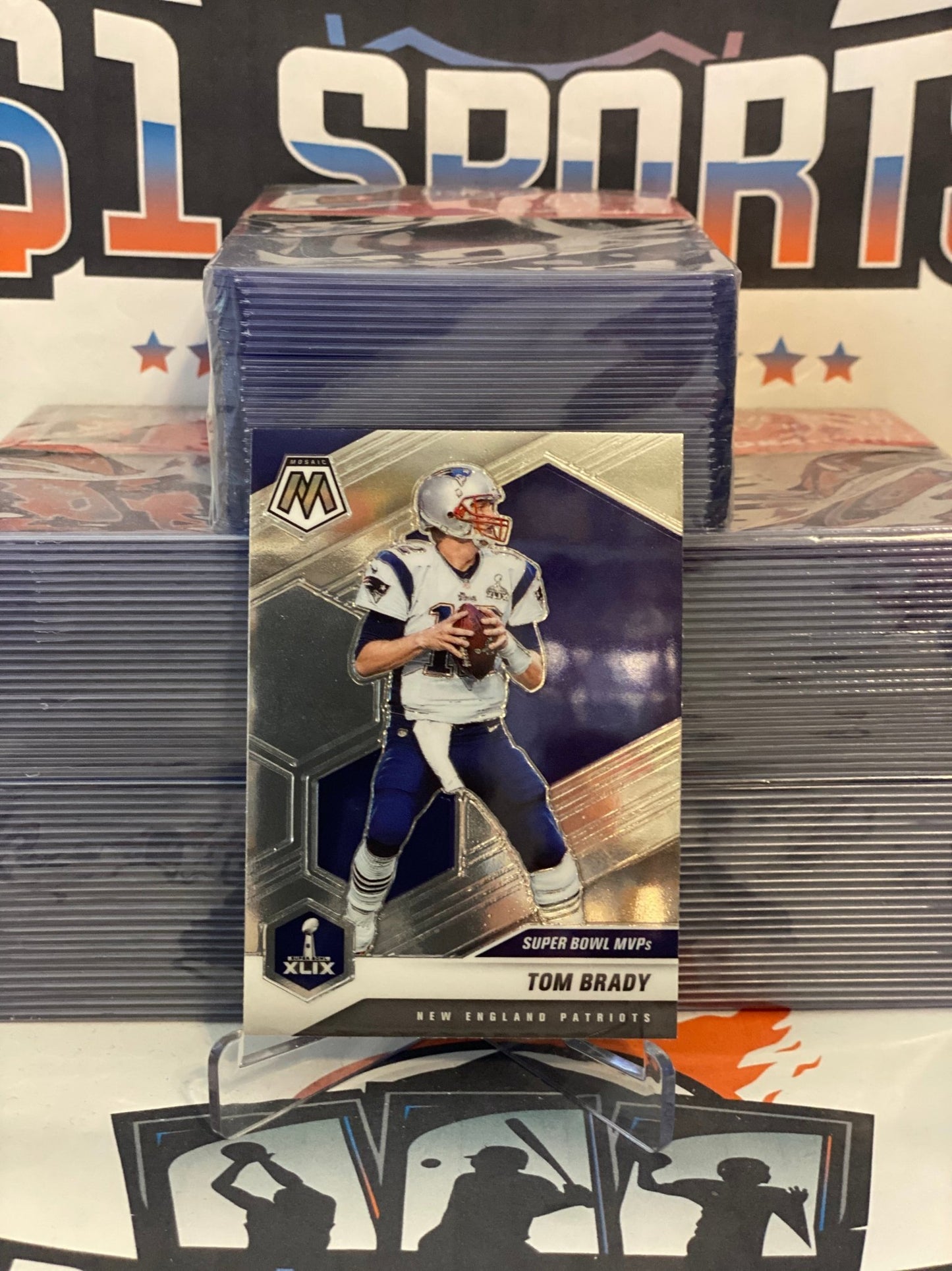 2021 Panini Mosaic (Super Bowl MVPs) Tom Brady #283