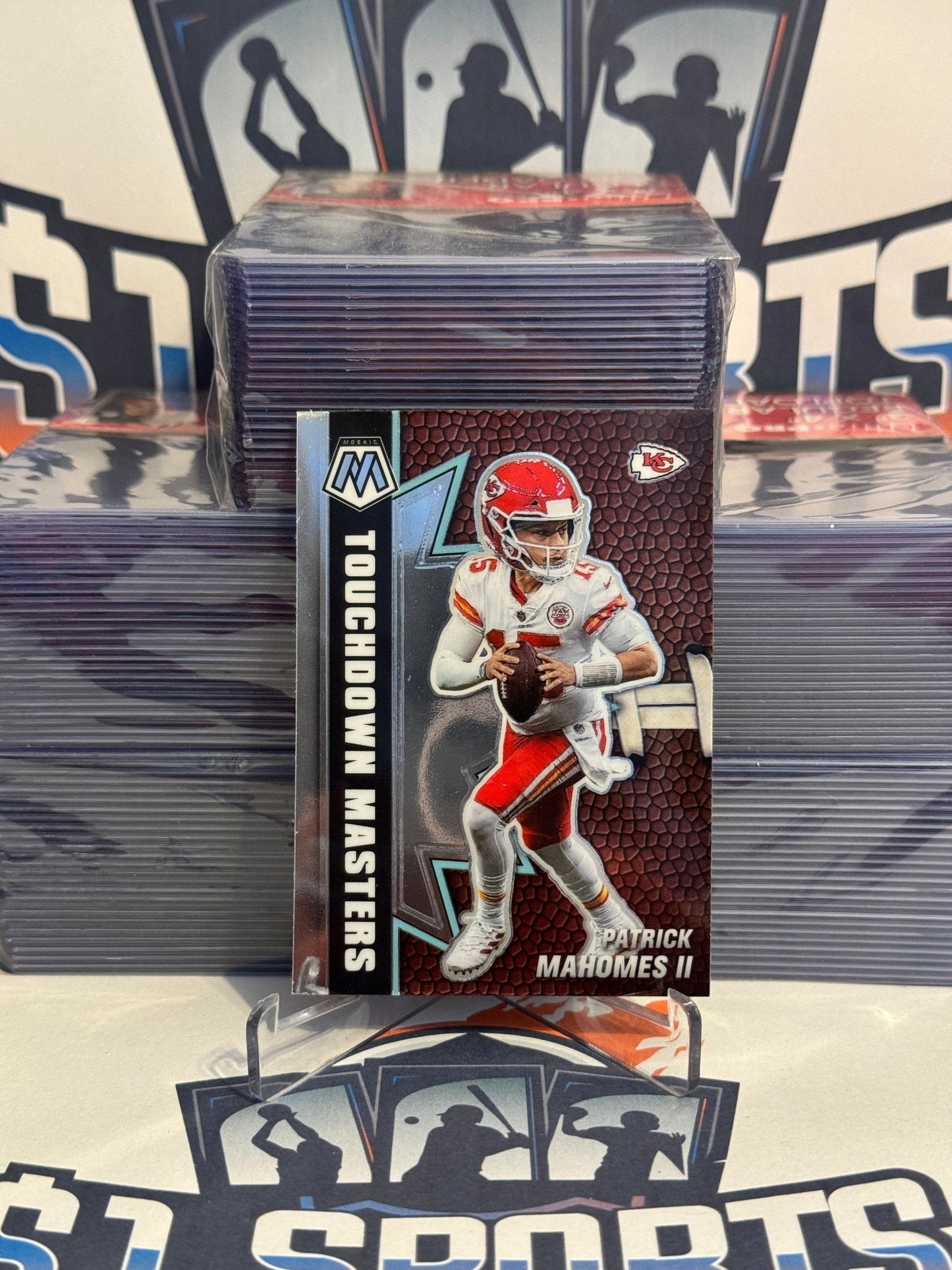 2021 Panini Mosaic (Touchdown Masters) Patrick Mahomes II #TM-14