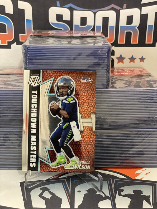 2021 Panini Mosaic (Touchdown Masters) Russell Wilson #TM-13